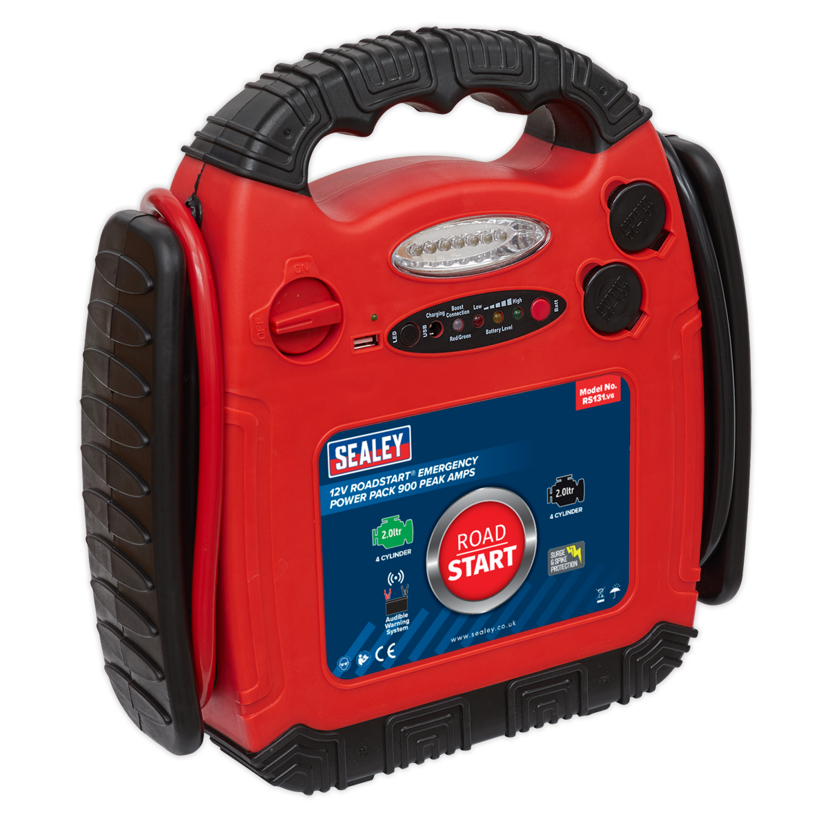 12V Roadstart Emergency Jump Starter 750A Peak
