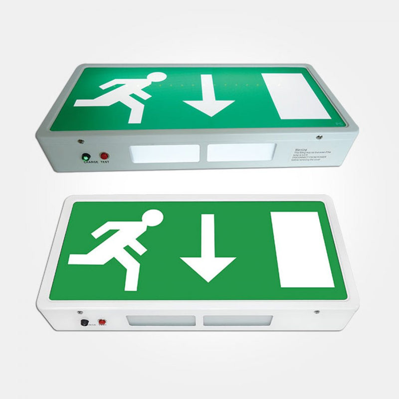 Maintained LED Emergency Exit Box Sign