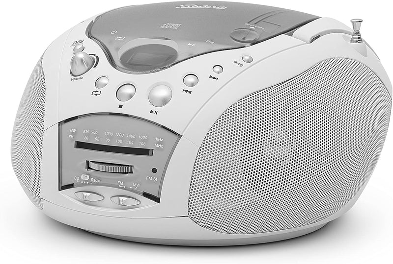 Swallow Radio & CD Player - White