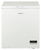 150L Free Standing Small Chest Freezer, White