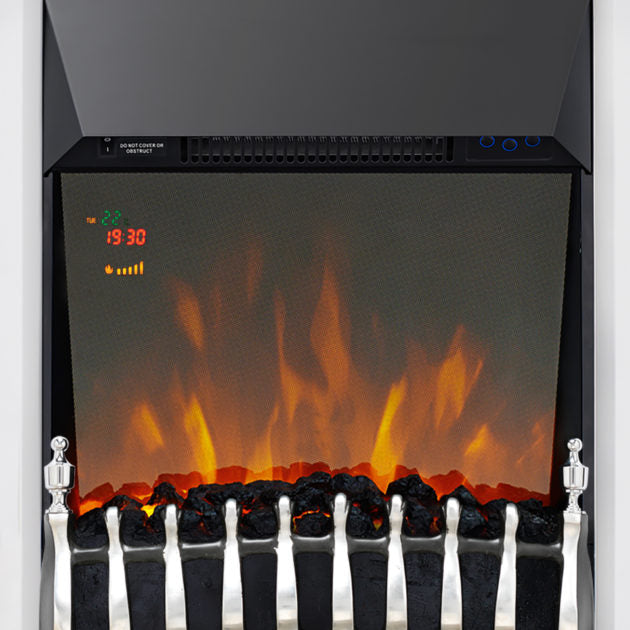 Blenheim Electric Fire - Chrome Effect