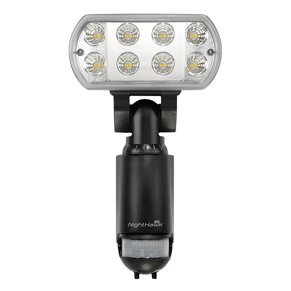NightHawk 12W Low Energy High Intensity LED Security Flood Light with PIR