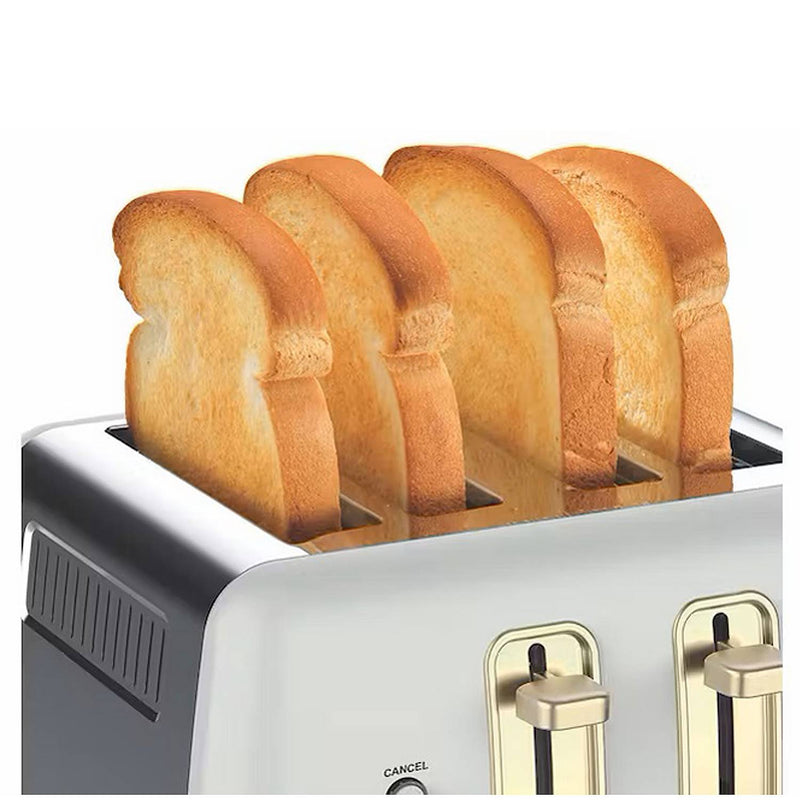 Ascend 4 Slice Toaster - Grey