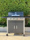 Royal Outdoor Deluxe BBQ 4+1 Side Burner