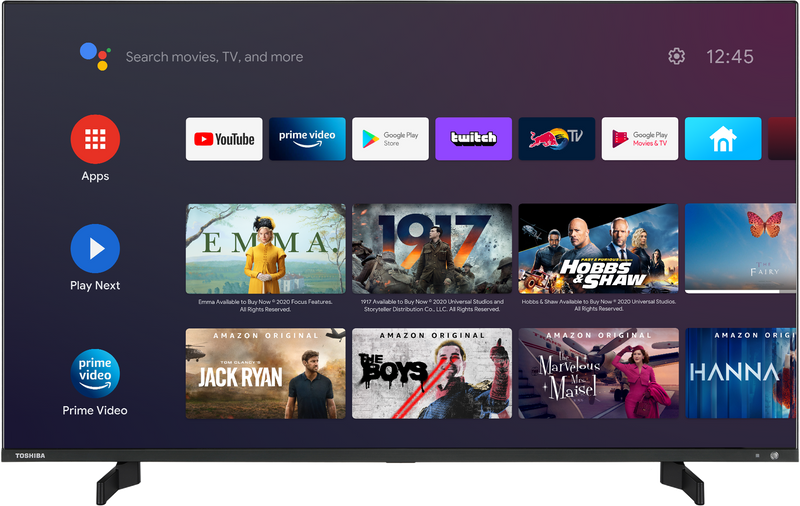 43 Inch Smart 4K UHD HDR QLED Android TV