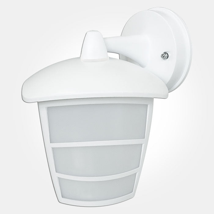 White Outdoor LED Modern Wall Mounted Lantern