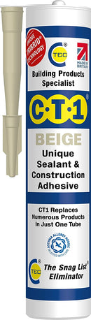 CT1 Multi-Purpose Adhesive Sealant - Beige