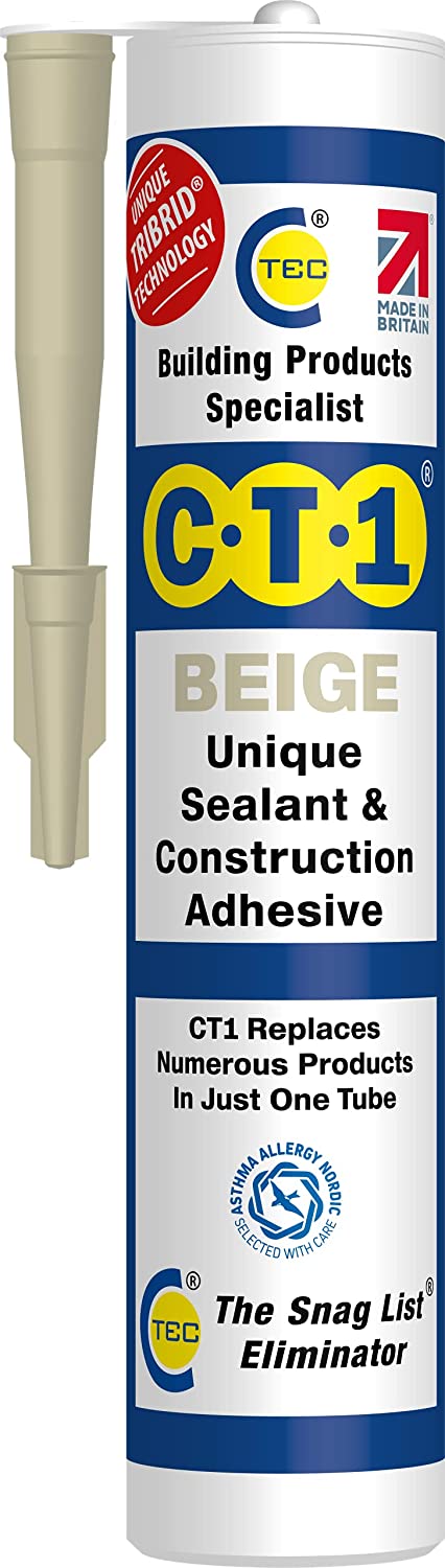 CT1 Multi-Purpose Adhesive Sealant - Beige