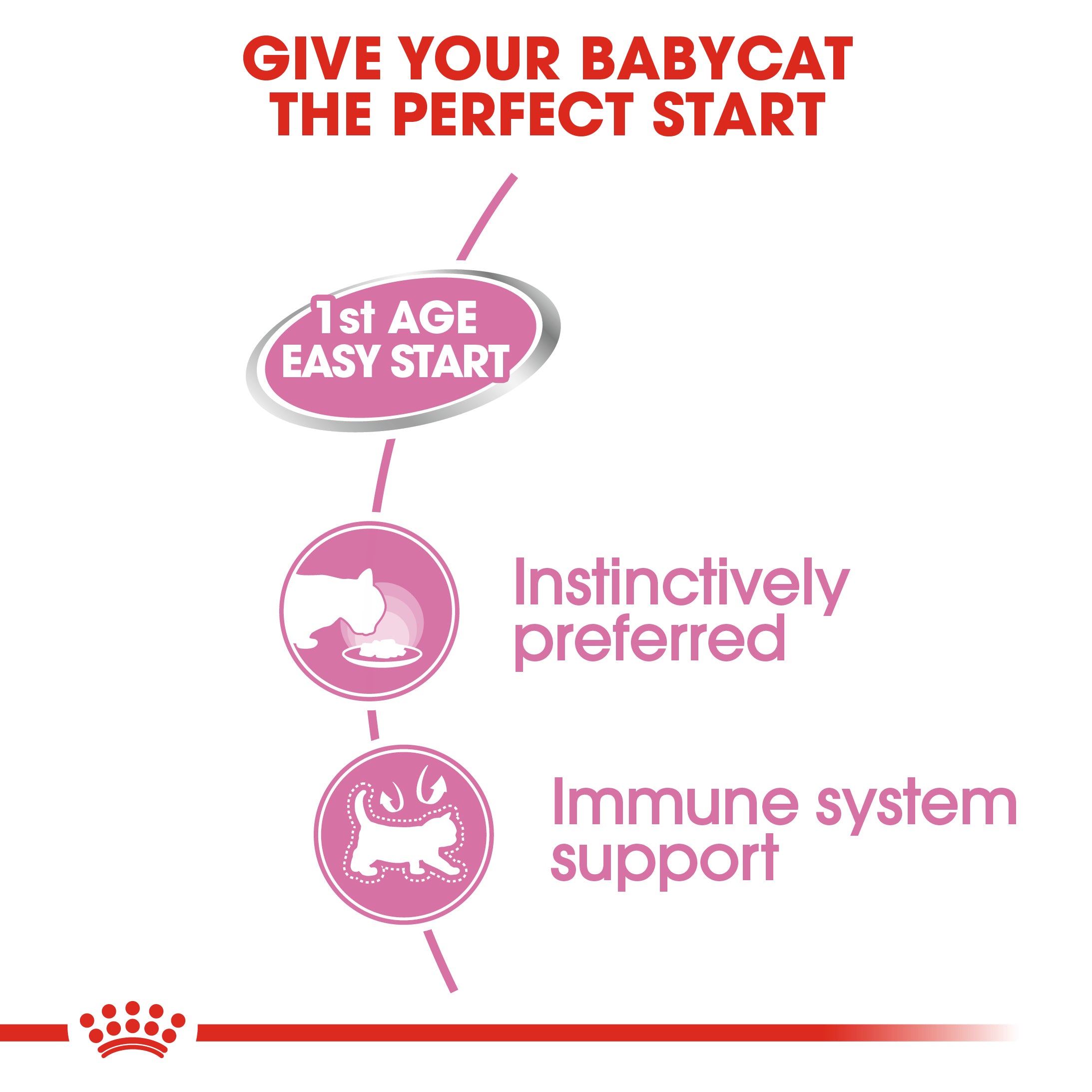 Mother And Babycat Adult And Kitten Wet Food Mousse, 195g x 12 Pack