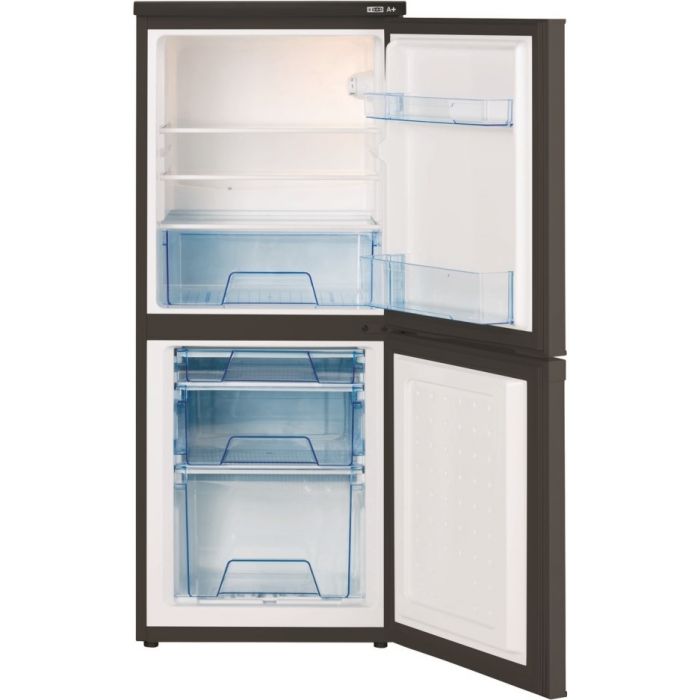 50/50 Tall Fridge Freezer, Black