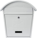 Classic 2 Post Box - White