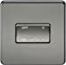 10A 1G 3 Pole 230V Screwless Polished Chrome Electric Fan Isolator Switch