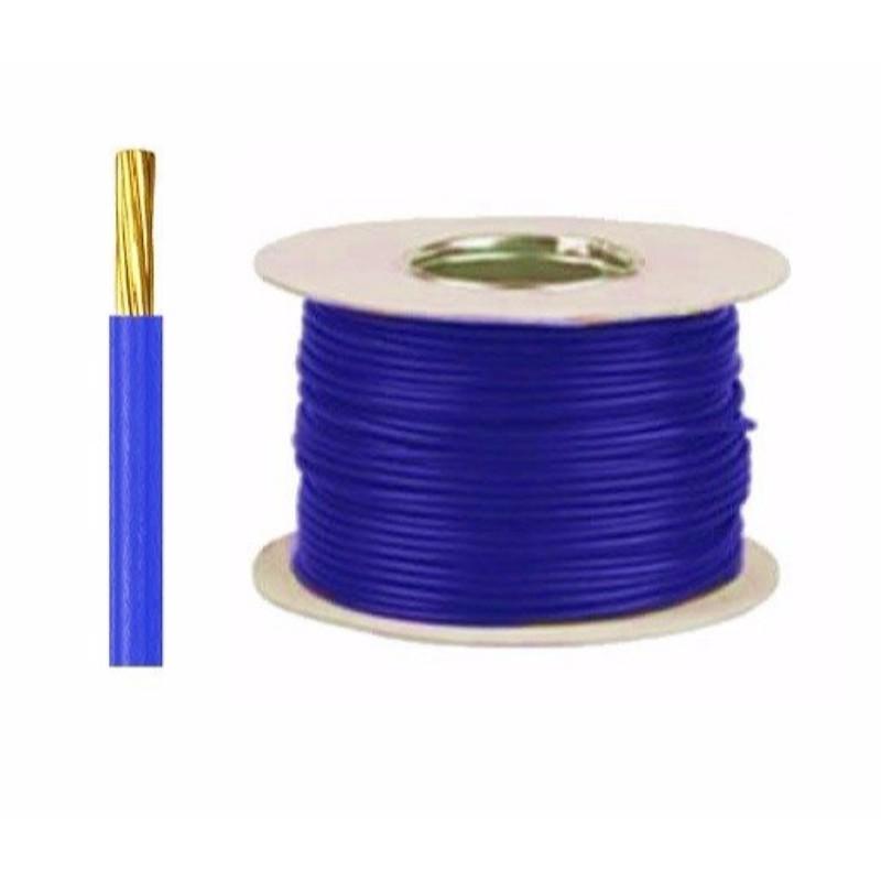 Blue 1.5mm 7 Strand 17A Single Core 6491B LSZH (Low Smoke Zero Halogen) Round Power Insulated Conduit Wire - 10m