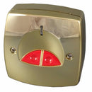 Double Electronic Brass Surface Panic Button
