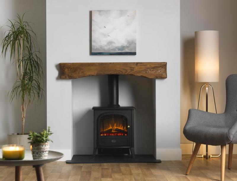 Club 2kW Freestanding Electric Stove with Optiflame