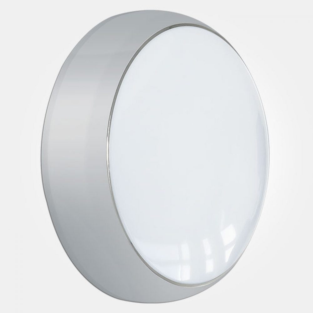 Colour Selectable LED Wall/Ceiling Light - Polished Chrome