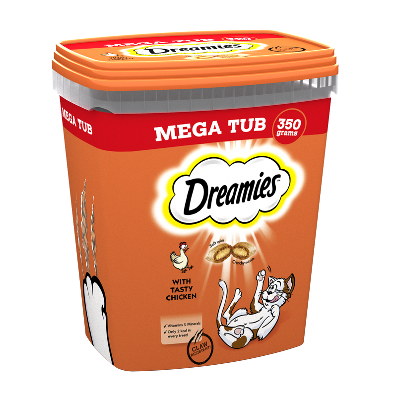 Cat Treats with Chicken 350g MegaTub