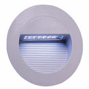 IP44 Round 14 White LED Recessed Stair & Wall Guide Light