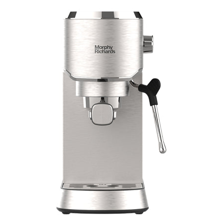 Manual Compact Espresso Machine - Stainless Steel