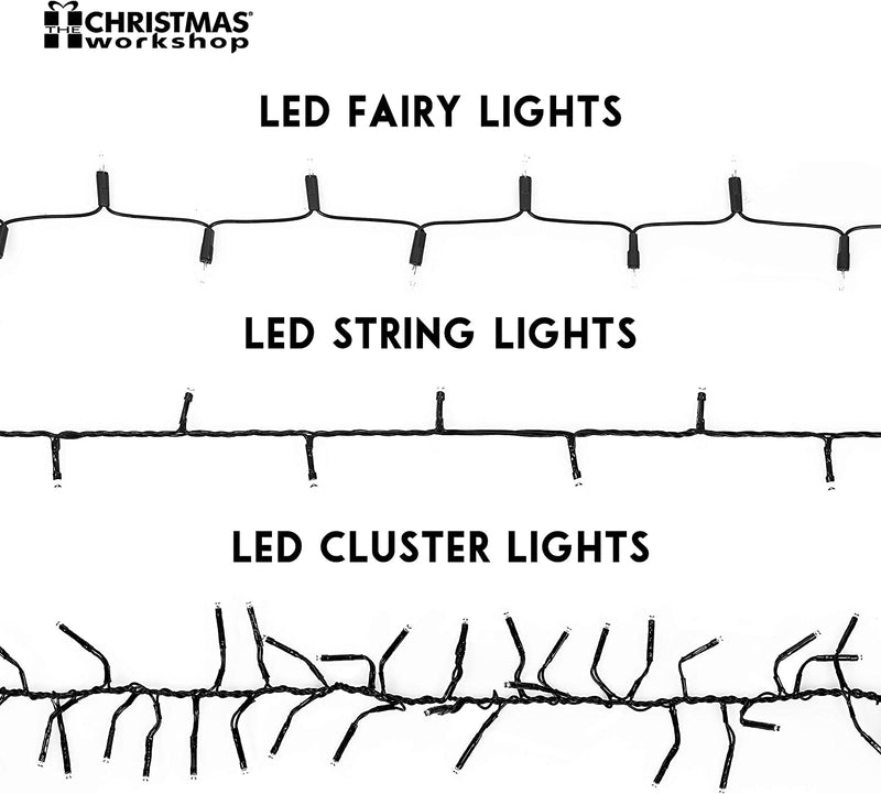 Warm White Ultra Bright LED String Chaser Lights - 600 LED