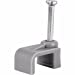 4mm Grey Flat T&E Cable Clips (100 Pack)