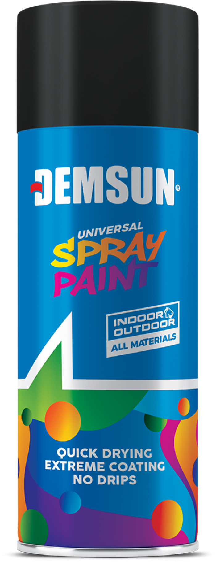 Universal 400ml Spray Paint, Glossy Black