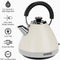 Venture 1.5L Pyramid Kettle, Matt Cream