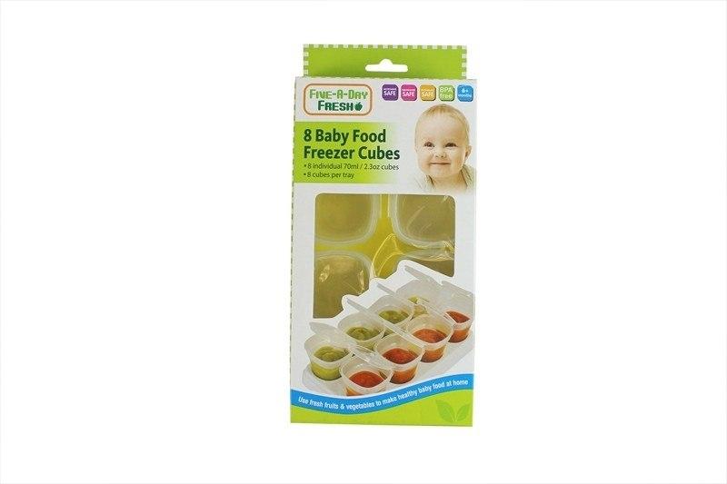 8 Baby Food Freezing Cubes