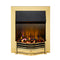 Dumfries Optiflame 3D Electric Inset Fire - Brass