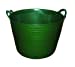 40L Heavy Duty Flexi Tub, Dark Green