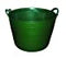 40 Litre Heavy Duty Flexi Flexible Garden Container Storage Bucket Tub - Green