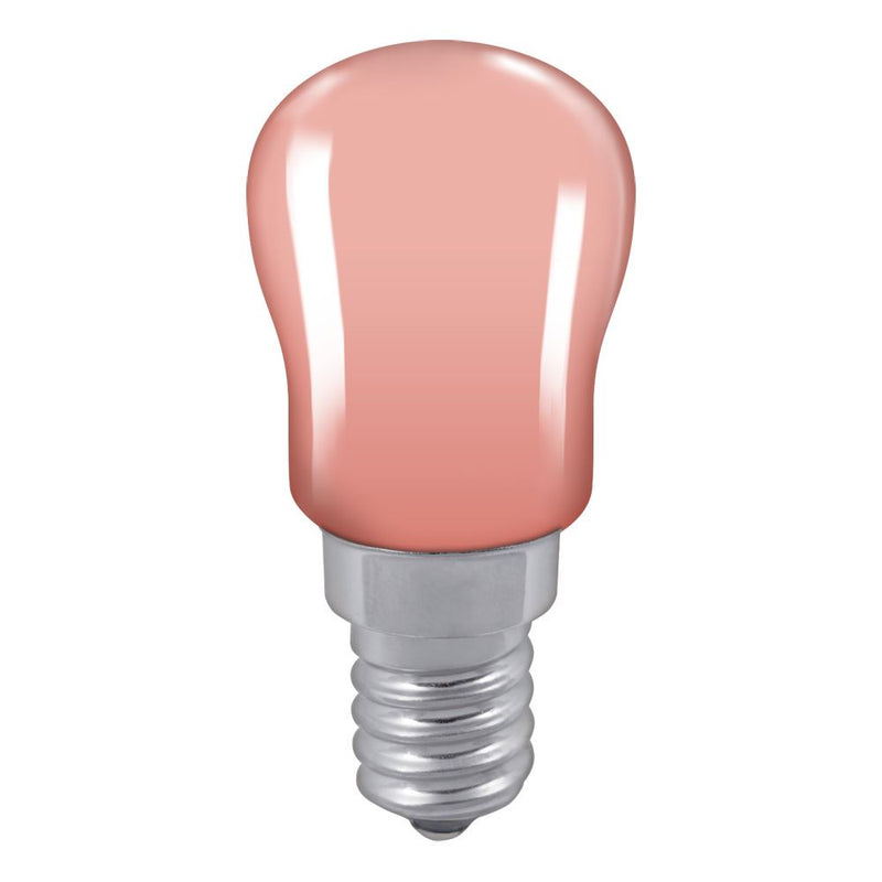 15W Small Edison Screw Pygmy Sign Bulb - Pink