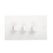 40-400W White 3G 2 Way 230V Electric Dimmer Switch Wall Plate