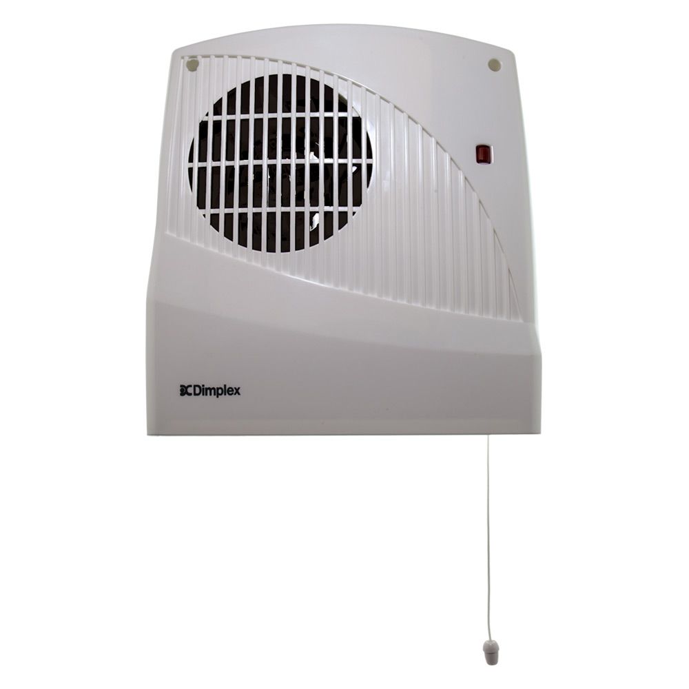 FX20V 2kW Electric Wall Mounted Downflow Fan Heater With Pull Cord & Thermostat