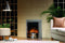 Castillo Optiflame Electric Fire - Satin Silver