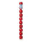 10 x 60mm Multi Finish Balls, Red