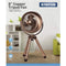 8" Copper Tripod Fan