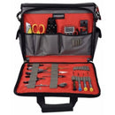 Black & Red Soft Technicians Electricians Tool Storage Case Bag