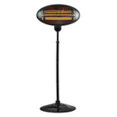 Outdoor Halogen Patio Heater-2000w, Stainless Steel