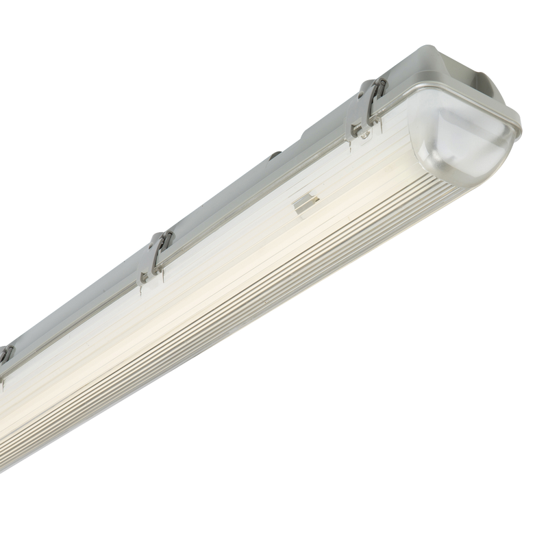 Single T8 58W IP65 240V Non-Corrosive Fluorescent Lamp Fitting