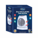 2kw Oscillating Hot And Cool Electric Fan Heater