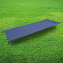 4 Legs Folding Camping Bed, Blue