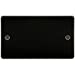 Flat Plate 2G blanking plate - gunmetal