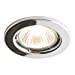GU10 50W Recessed Fixed Downlight - Chrome