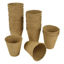 Grow It 6cm Round Fibre Pots - 96 Pack