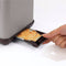 Accents 2 Slice Toaster, Pebble Grey