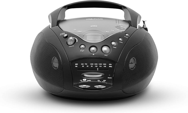 Swallow Radio & CD Player - Black