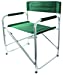 Folding Directors Canvas Garden Chair - Green