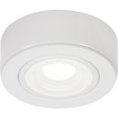 White Round LED Under Cabinet Fitting- Cool White