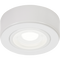 White Round LED Under Cabinet Fitting- Cool White